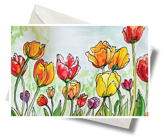 Dances of Color Notecard