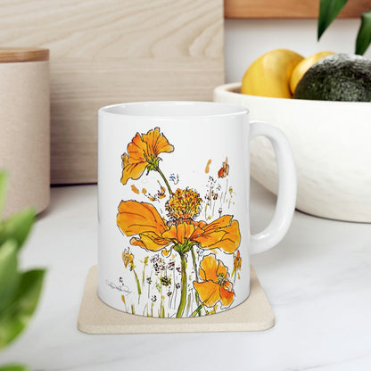 "Drinking in the Joy" Ceramic Mug