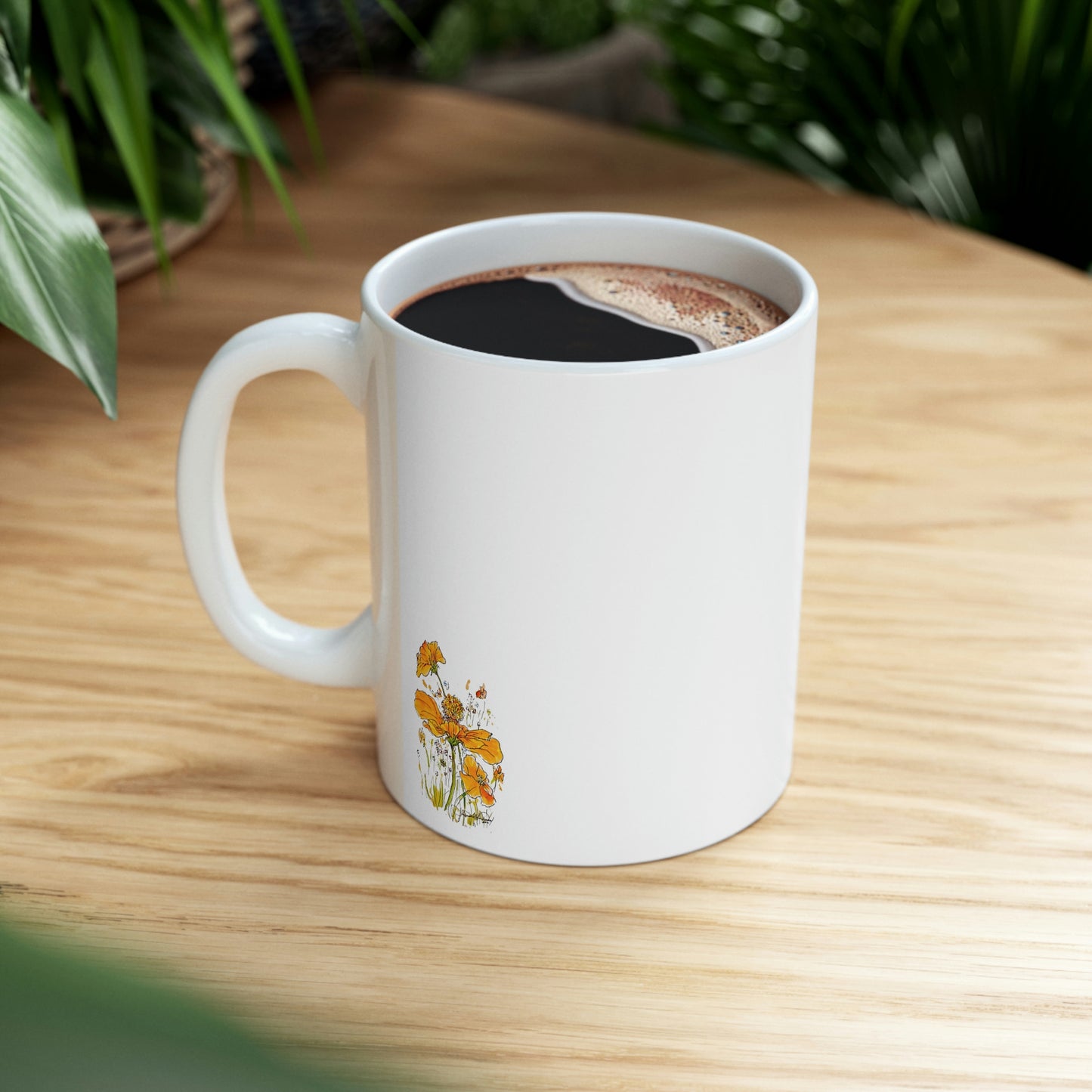 "Drinking in the Joy" Ceramic Mug