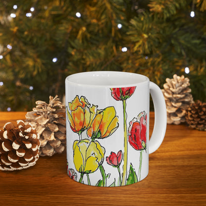 "Dance of Color" Ceramic Mug 11oz