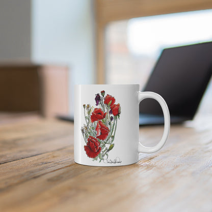 "Morning Reds" Mug
