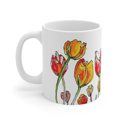 "Dance of Color" Ceramic Mug 11oz