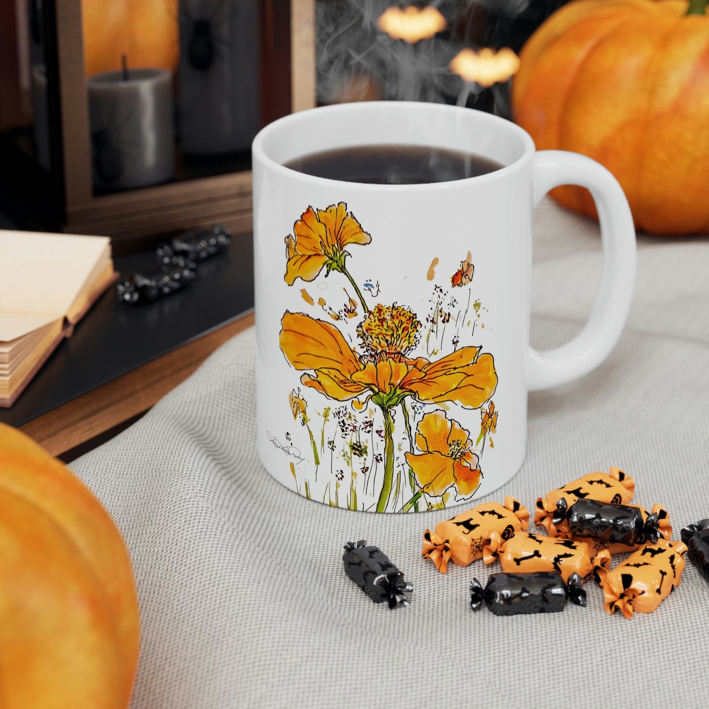 "Drinking in the Joy" Ceramic Mug